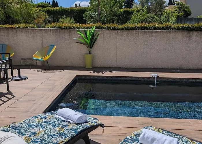 With Air-conditioned Pool, 15 Minutes From Beaches And Montpellier Вилла
