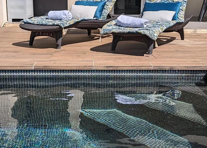 Вилла With Air-conditioned Pool, 15 Minutes From Beaches And Montpellier